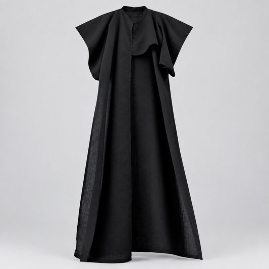 Karu reversible flowy top with long panels