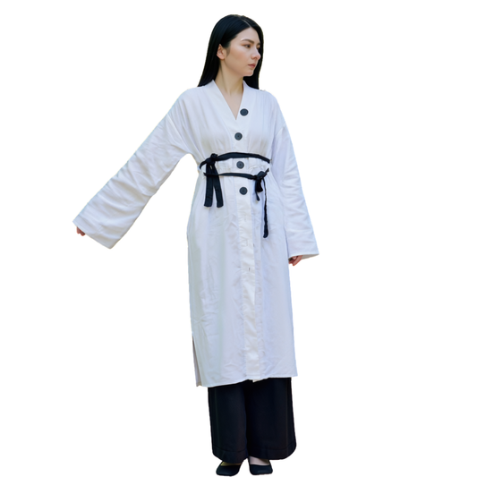 Kirumono kimono shirtdress with straps to wrap around your body