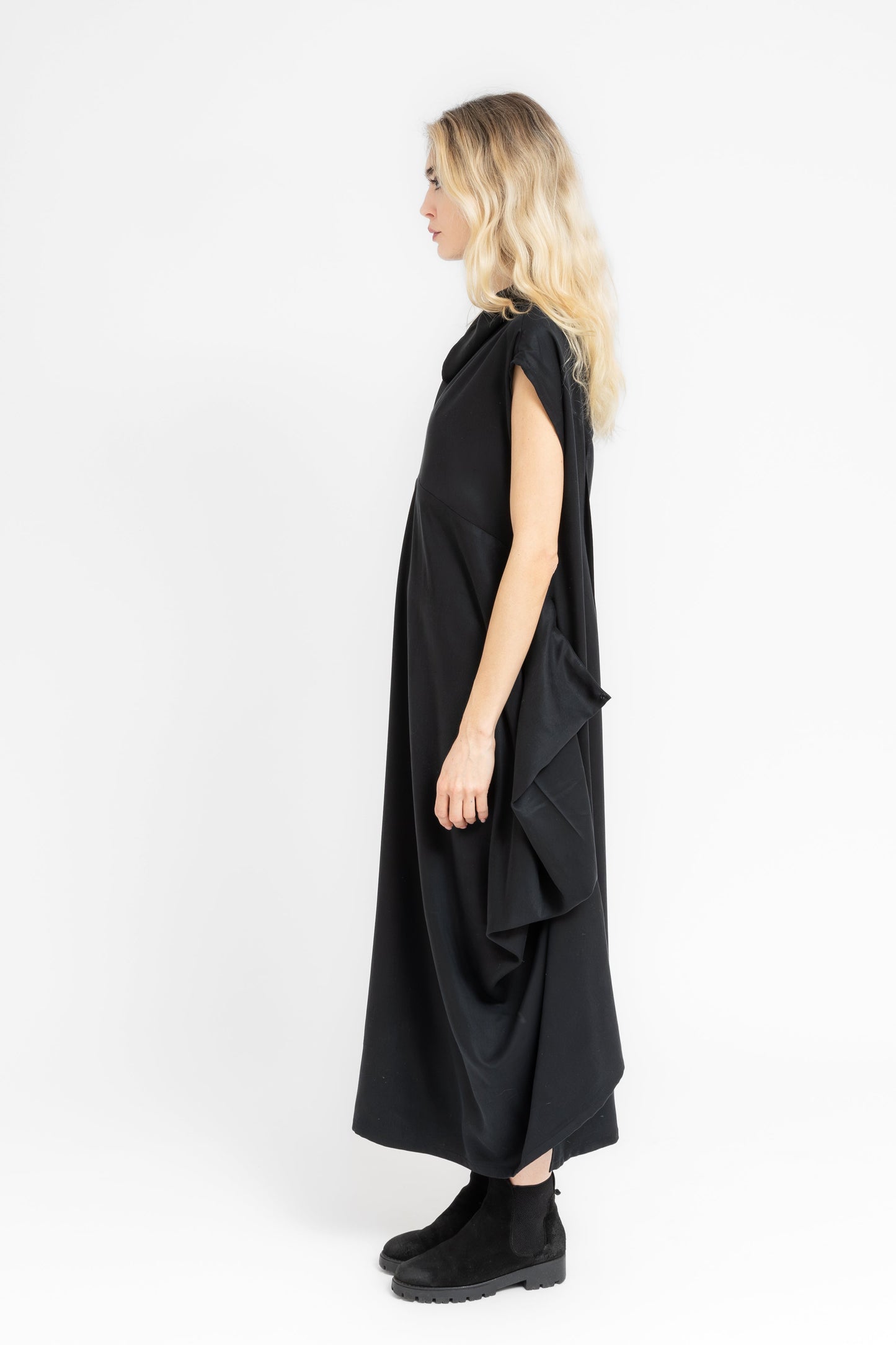 Katachi Fold  flowing geometry dress