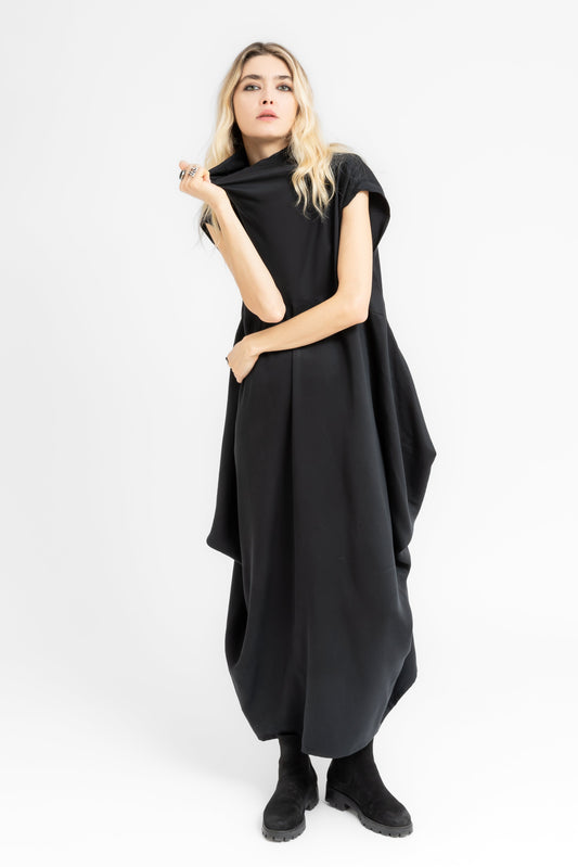 Katachi Fold  flowing geometry dress