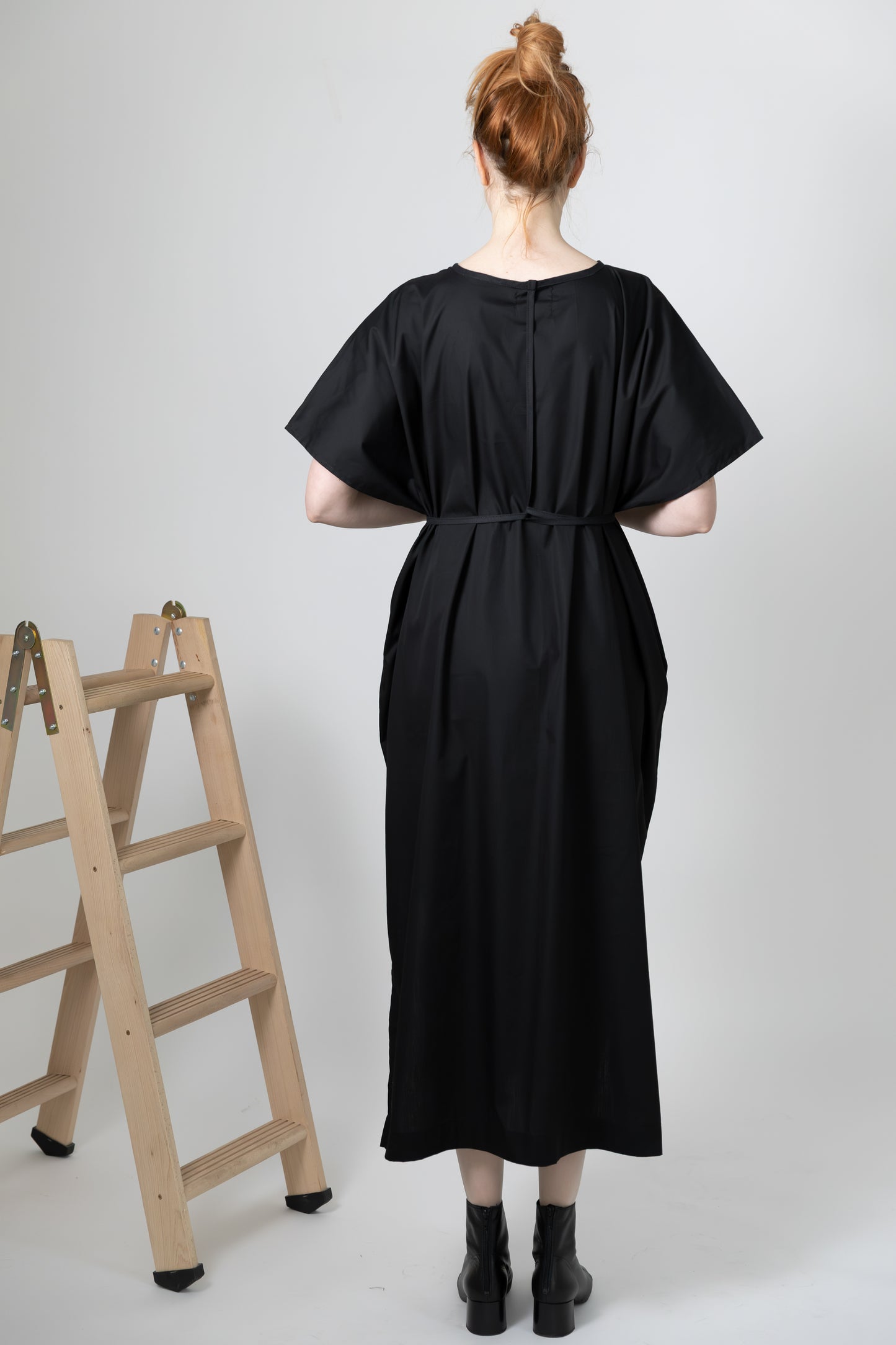 Quiet Rectangle Oversized Multi-Way Cotton Dress