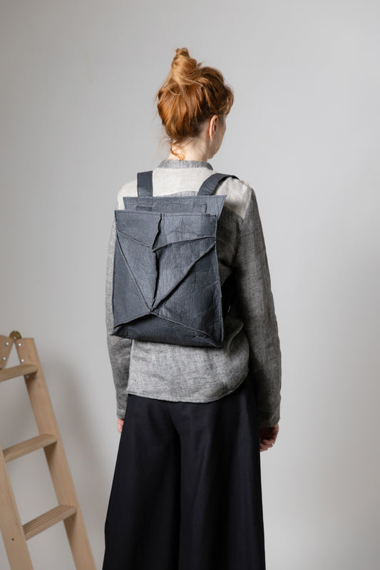 Tektonic Architectural Backpack Convertible into Shoulder Bag