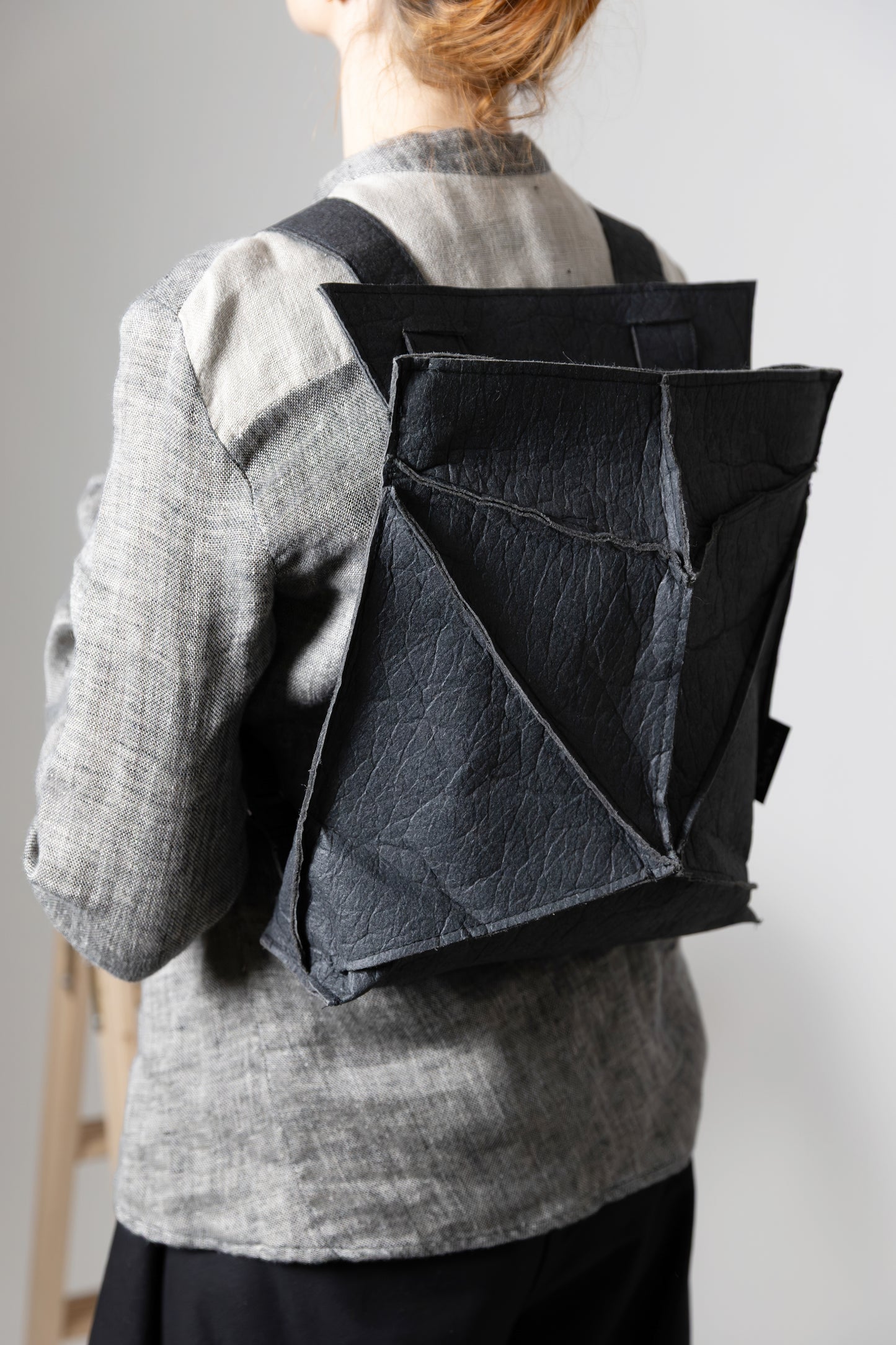 Tektonic Architectural Backpack Convertible into Shoulder Bag