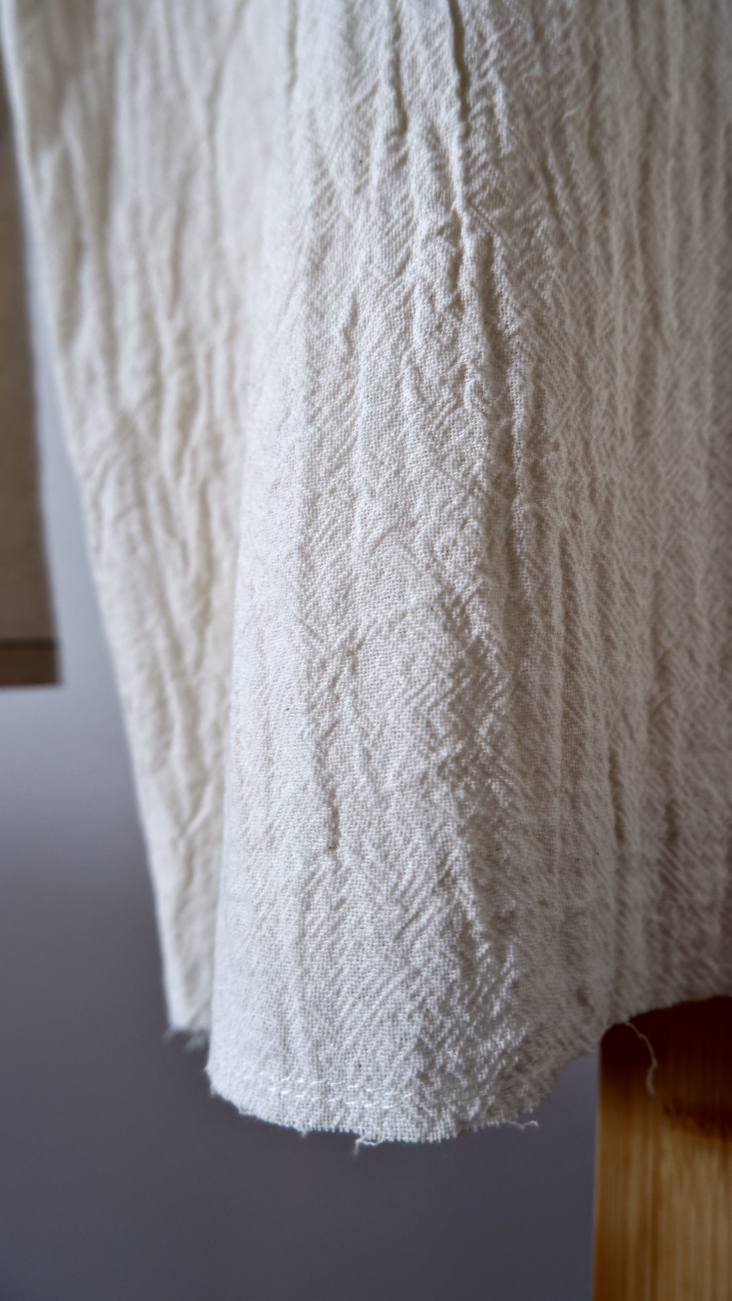 Sandstorm shirt textured cotton canvas with contrast lines