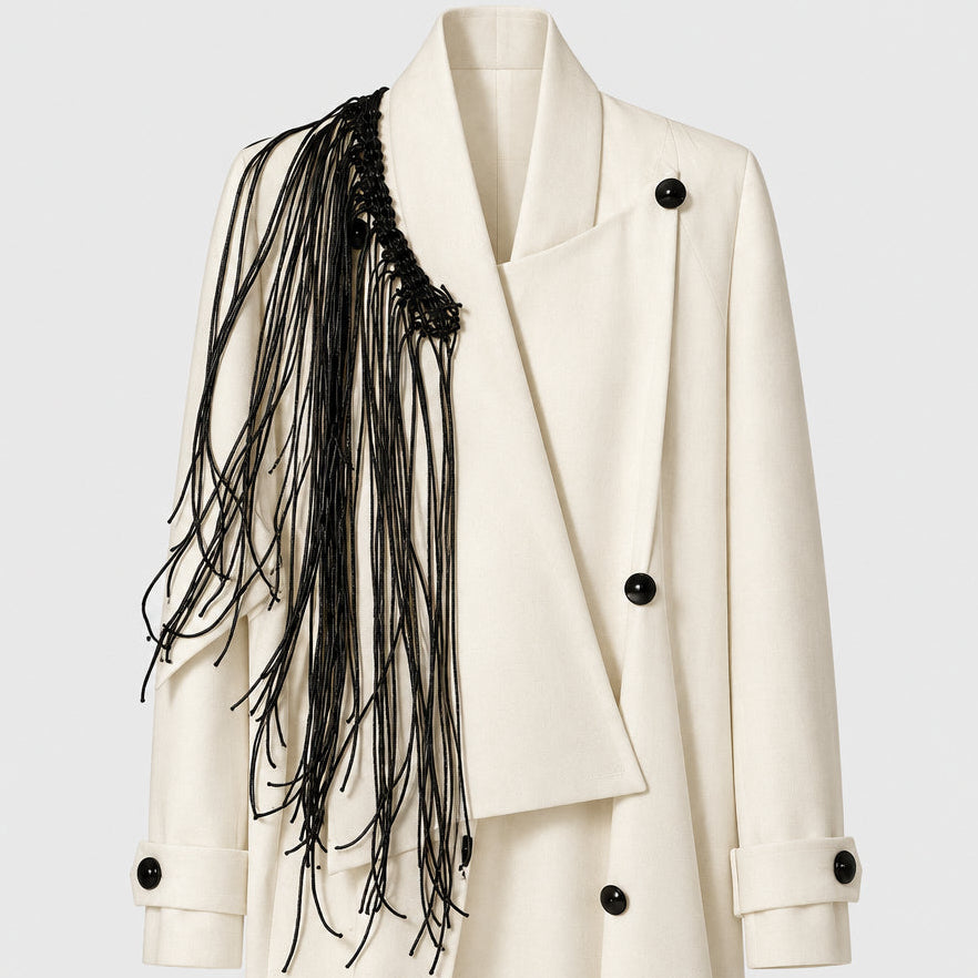Berlin fringe necklace or belt