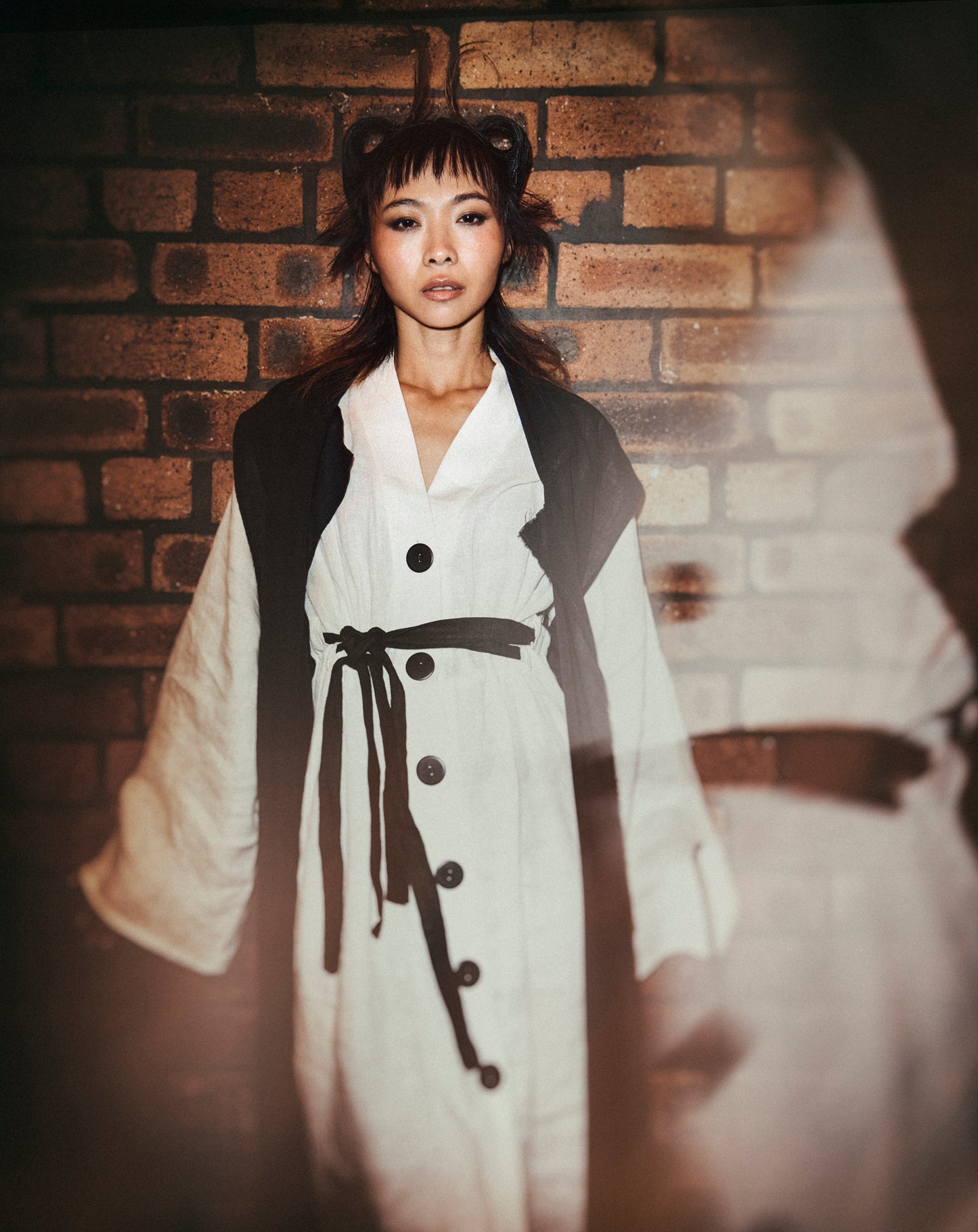 Kirumono kimono shirtdress with straps to wrap around your body