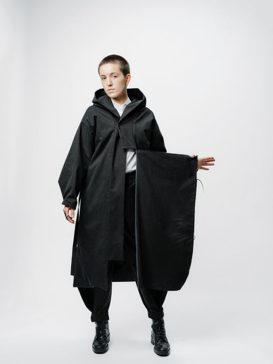 Deconstrukt reversible kimono coat