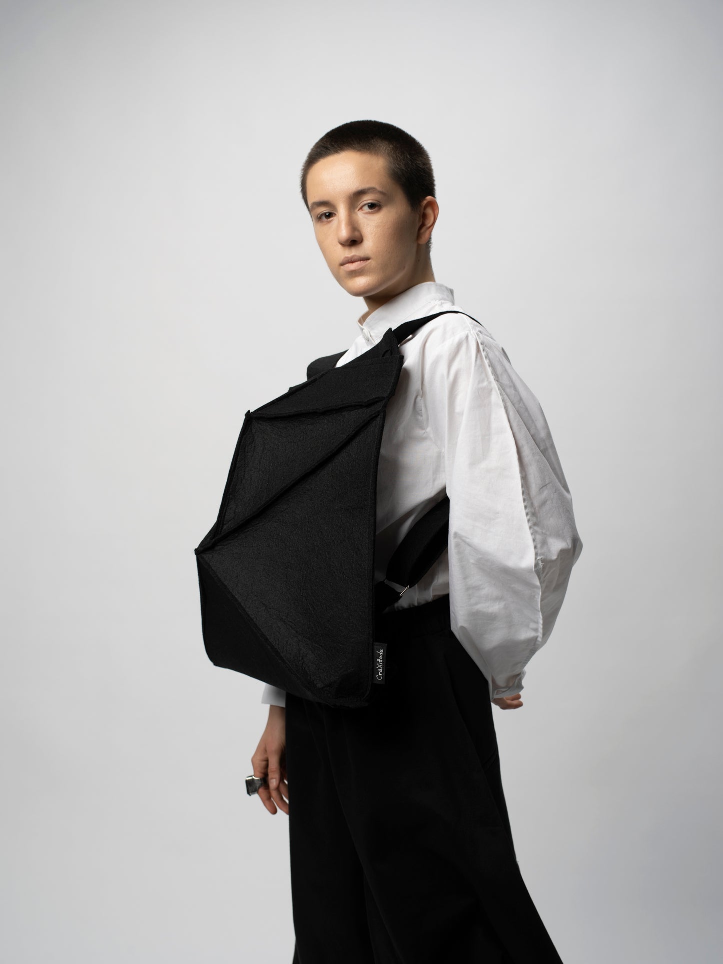 Tektonic Architectural Backpack Convertible into Shoulder Bag