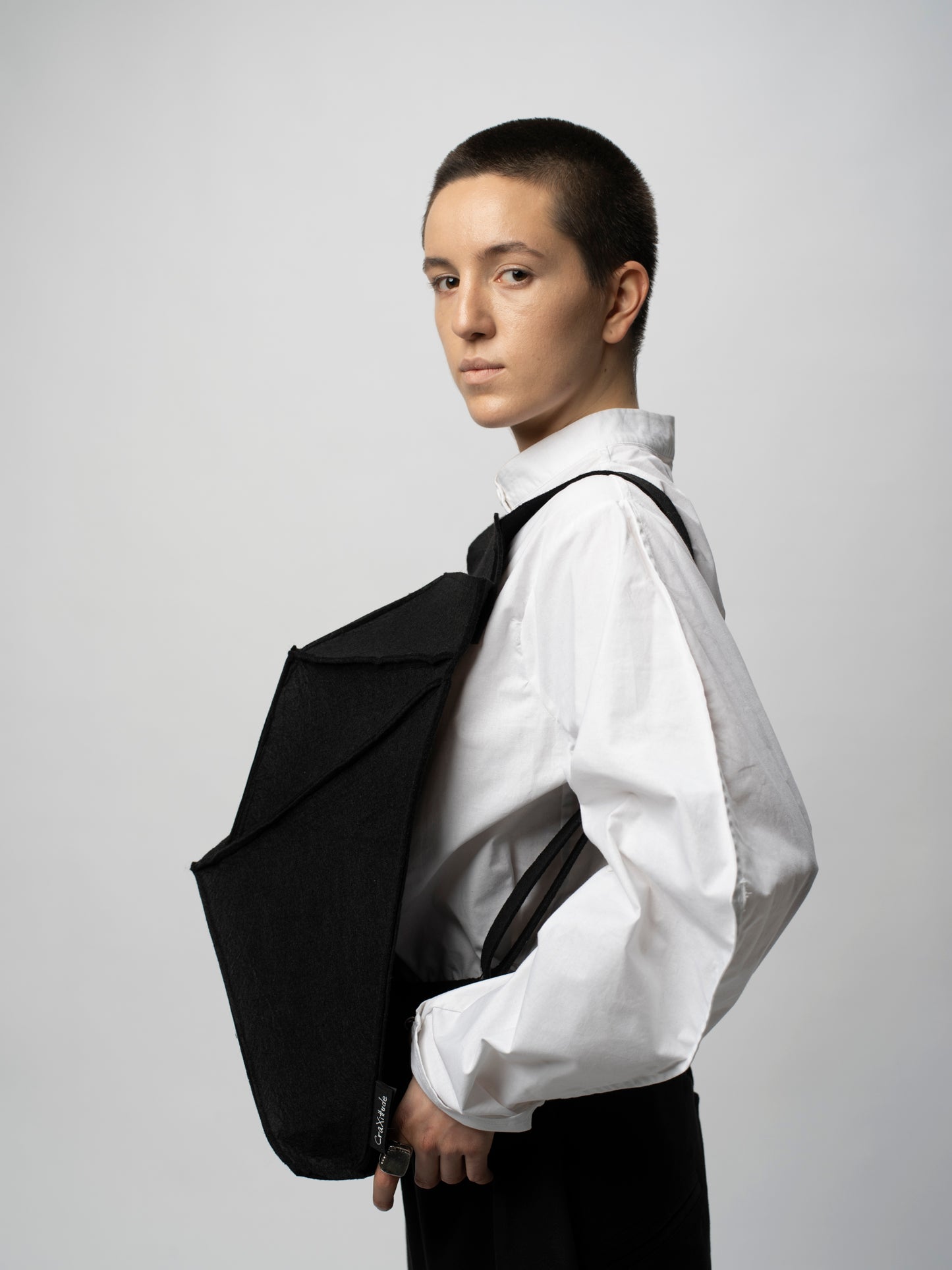 Tektonic Architectural Backpack Convertible into Shoulder Bag